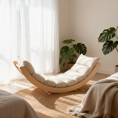 Gugalnik z blazino za odrasle